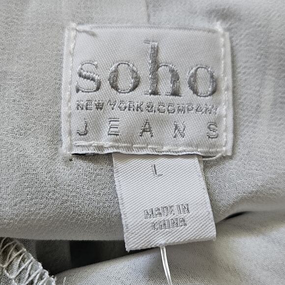 Multicolor Striped Blouse Size Large - Picture 3 of 5